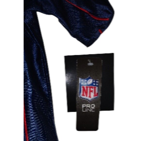 New England Patriots Blank Jersey Women's Small NFL Pro Line Blue Polyester NEW - Picture 6 of 6
